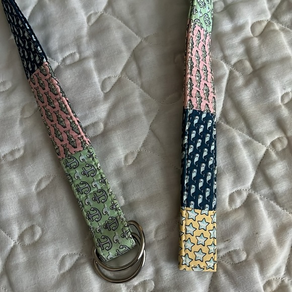 Vineyard Vines Child’s Patchwork D Ring Belt - Picture 10 of 13